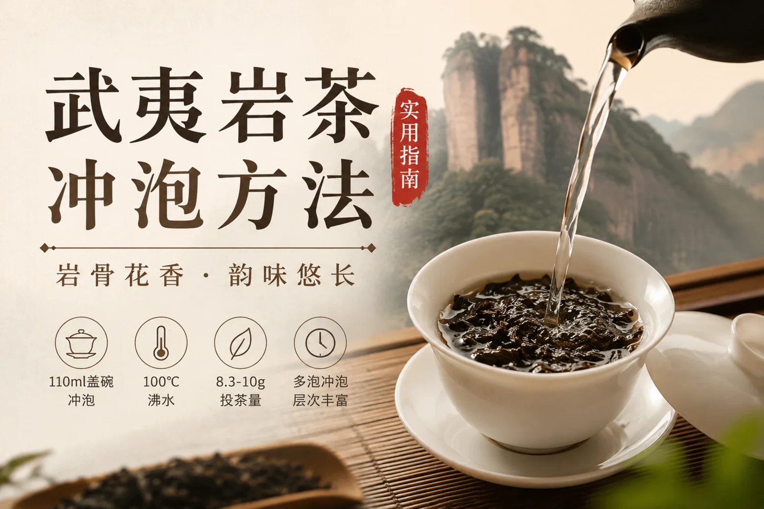 武夷岩茶冲泡方法